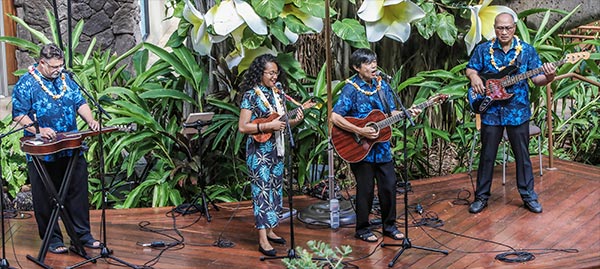 Haopinaka at 2019 Waikīkī Steel Guitar Week Open Stage